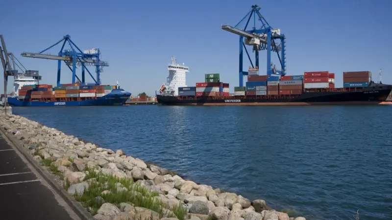 CMP is a full service port which receives all types of freight and ships, including RoRo and container traffic