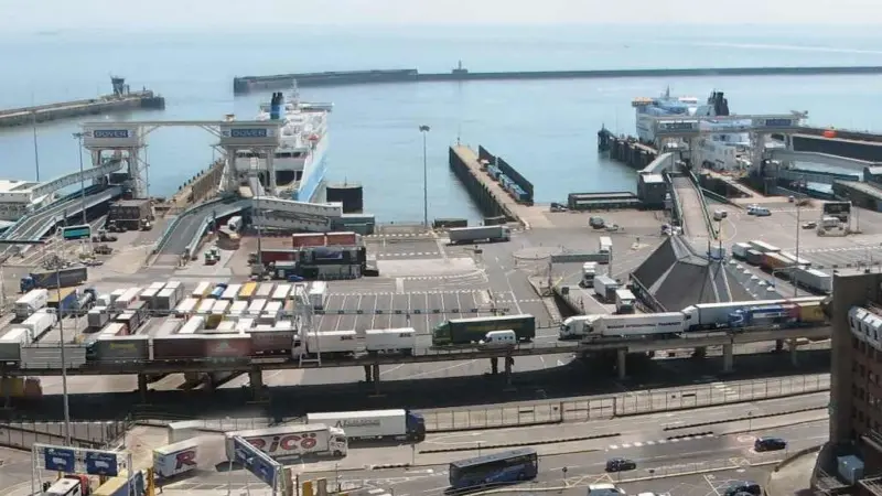 The Port of Dover, together with sister ports in France, handles £100bn of UK/European trade each year