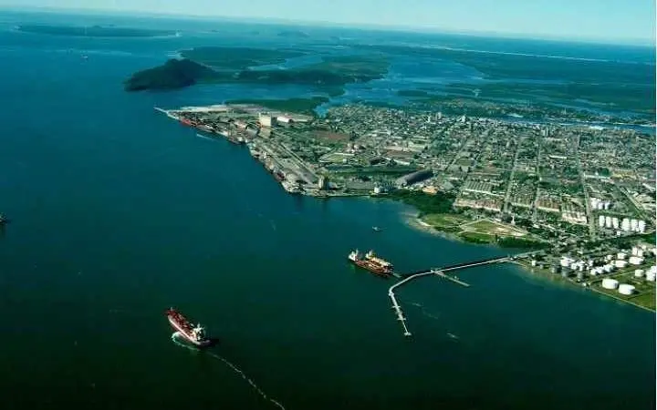 Development plans: The area earmarked for the Port Pontal project is located close to the Paranaguá Port