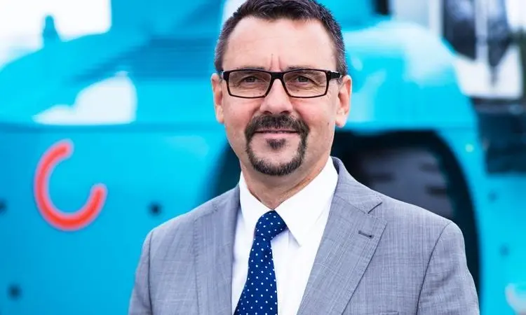 Lars Fredin: "The UK market is important, and there is a large number of Konecranes lift trucks in operation there"