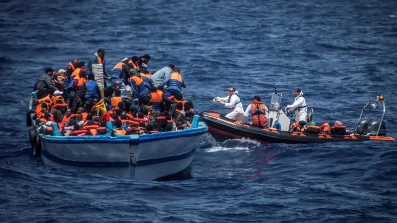 Movement: refugees fleeing North Africa present challenges to some Italian ports. Credit: MOAS