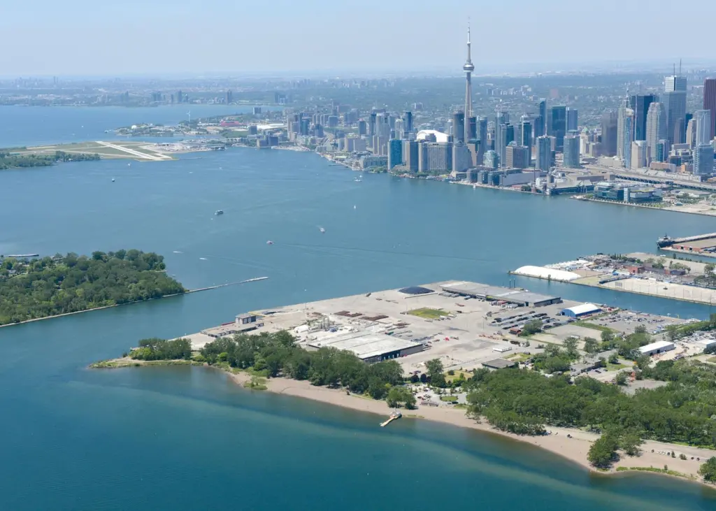 PortsToronto is the only port authority in Canada to be powered entirely by renewable energy. Photo: PortsToronto