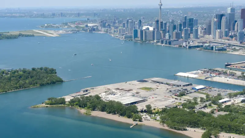 PortsToronto is the only port authority in Canada to be powered entirely by renewable energy. Photo: PortsToronto