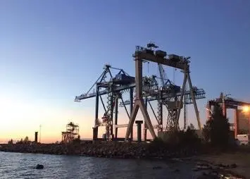 Yilport says the STS cranes will be painted with camouflage paint to blend in at Oslo