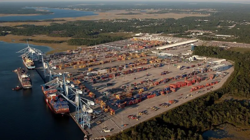 Infrastructure investment: The Wando Welch Terminal wharf strengthening project will feature a new access road