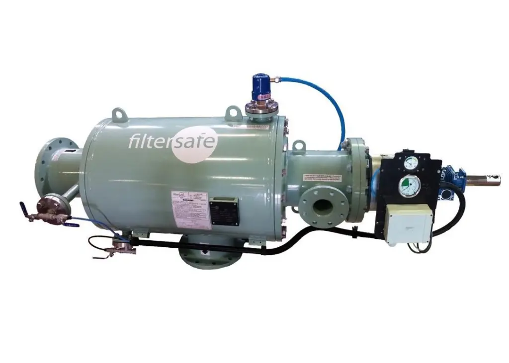 The new Compact models of single screen, BS Series Automatic filters are designed to handle flow rates of between 50 to 1,300 cubic meters an hour (m3/hr)