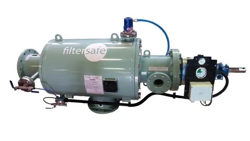 The new Compact models of single screen, BS Series Automatic filters are designed to handle flow rates of between 50 to 1,300 cubic meters an hour (m3/hr)