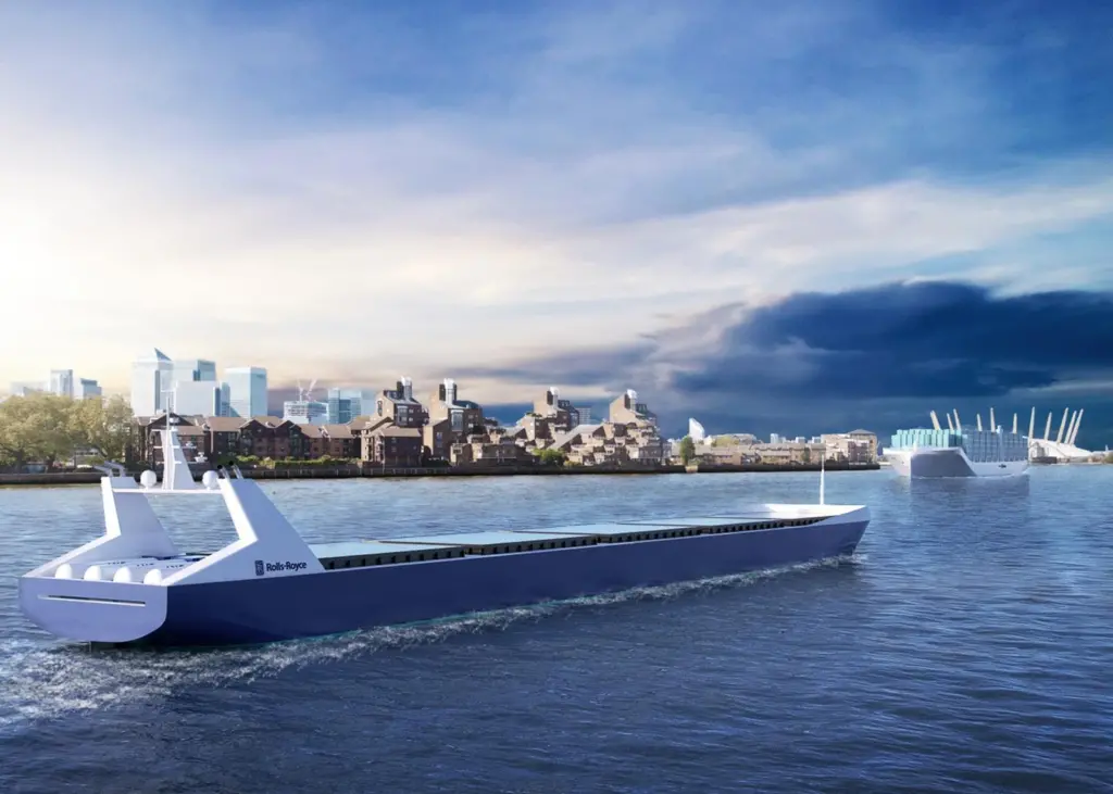 Futuristic: port and ship designers need to get together. Credit: Rolls-Royce plc