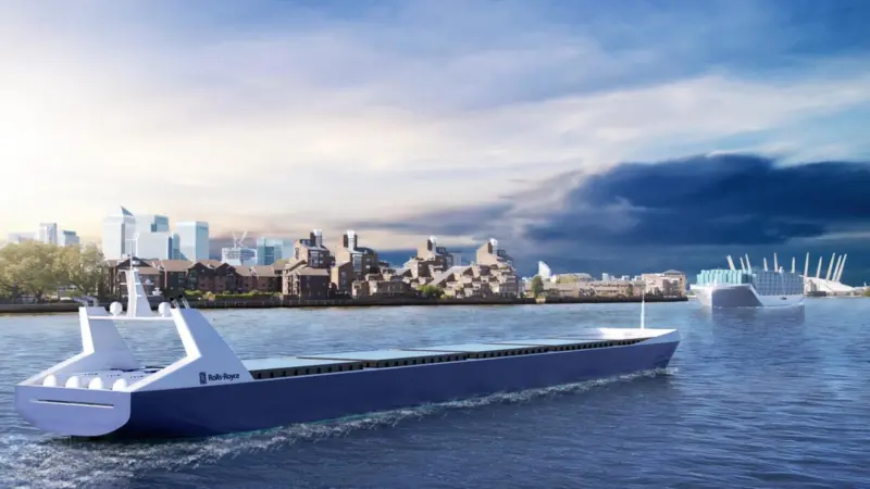 Futuristic: port and ship designers need to get together. Credit: Rolls-Royce plc