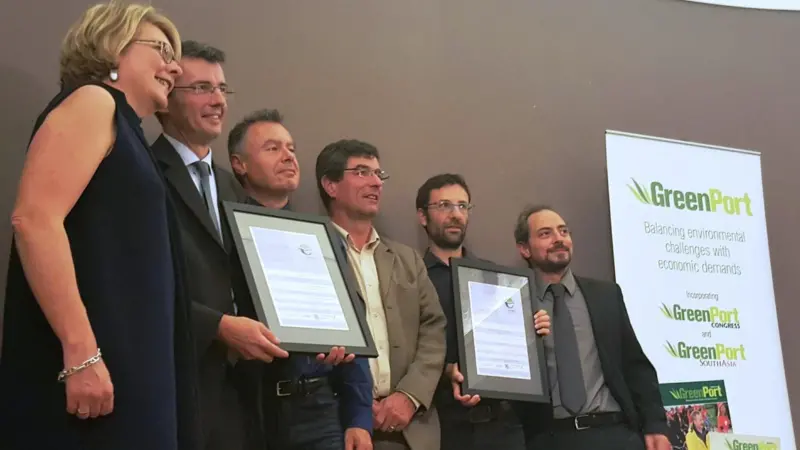 The French ports were awarded during the Gala Dinner at this year's GreenPort Congress
