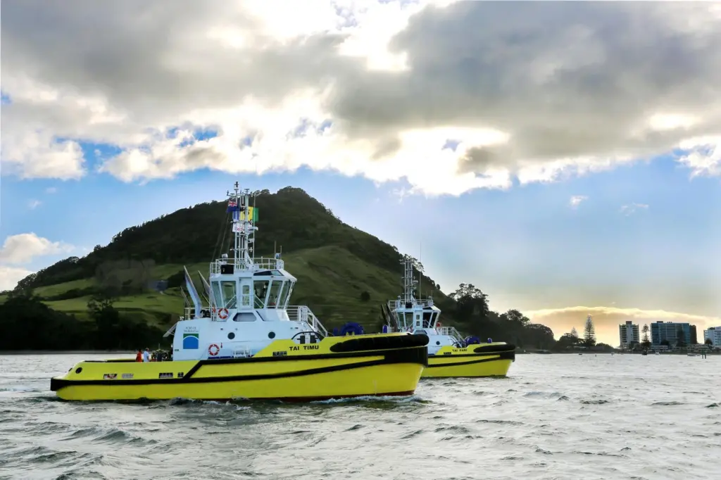 Standing by: Tauranga's new tug is ready for action