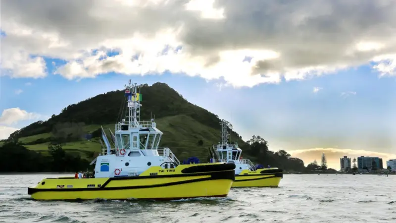 Standing by: Tauranga's new tug is ready for action