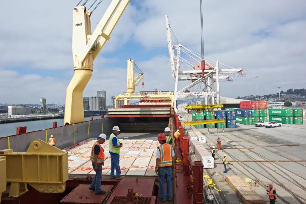 Mixed bag: any type of cargo can benefit from port-centric logistics. Credit: Dave R