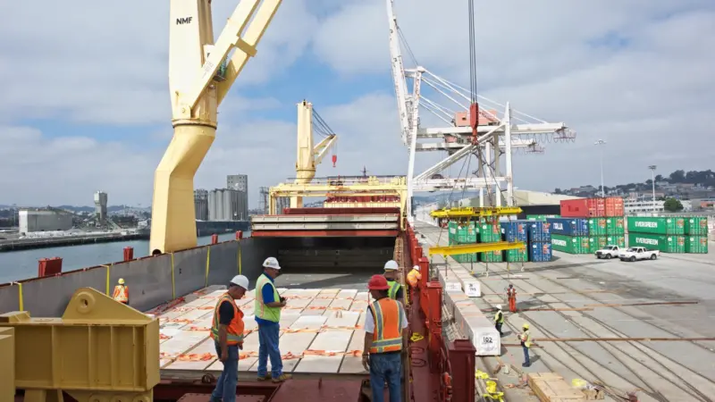 Mixed bag: any type of cargo can benefit from port-centric logistics. Credit: Dave R