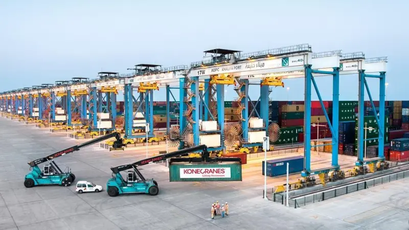 The ten new ARMGs are in addition to the 42 ARMGs and TOS already supplied to the port