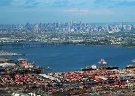 Truck troubles: Large volumes from container ships have been causing long delays for trucks at PANYNJ