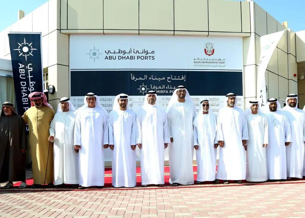 Abu Dhabi Ports has completed extensive redevelopment work at Al Mirfa Port Photo: Abu Dhabi Ports