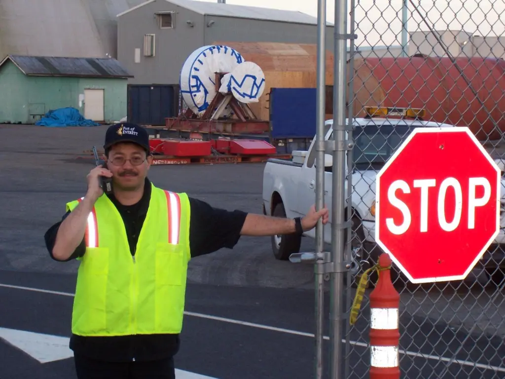 Front line: gate controls need to be in place. Credit: Port of Everett