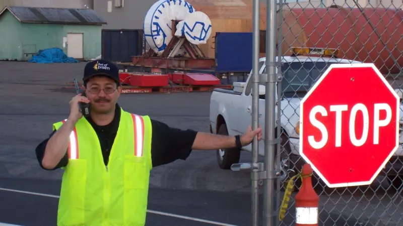 Front line: gate controls need to be in place. Credit: Port of Everett