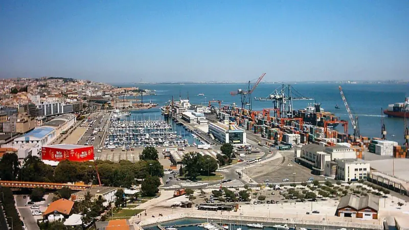Strikes at the Port of Lisbon have been called off, as an agreement has been reached Credit: Juntas