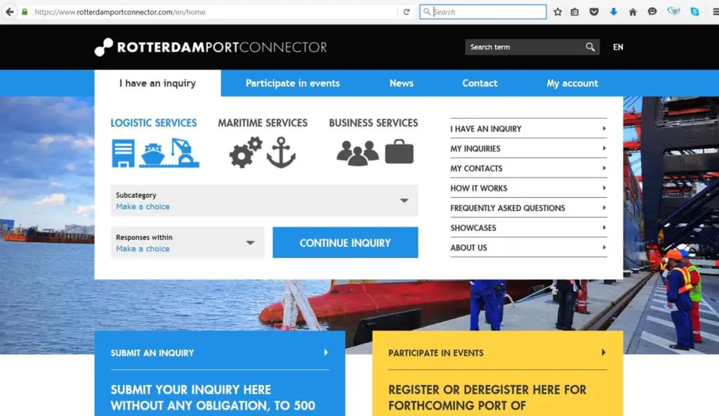 Connecting up: Rotterdam's platform has brought stakeholders together
