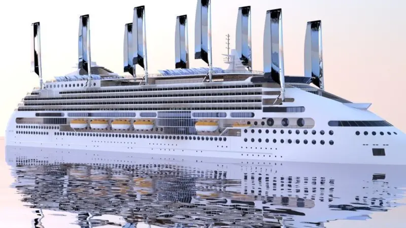 The green cruise ship will aim to sail in 2020