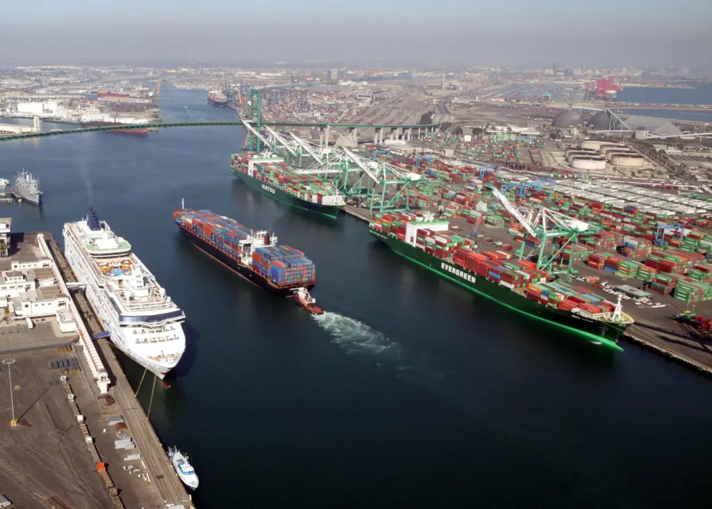 Emissions are down at Port of LA terminal container TraPac