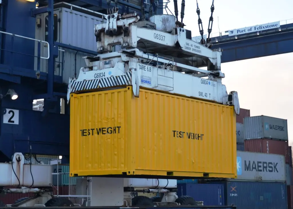 The Port of Felixstowe will offer a container weighing service ahead of new international regulations