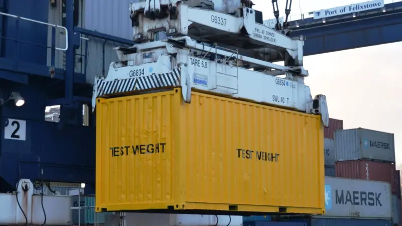 The Port of Felixstowe will offer a container weighing service ahead of new international regulations