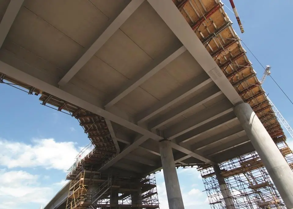 Open air: exposed structures are at risk of accelerated corrosion. Credit: Flexcrete