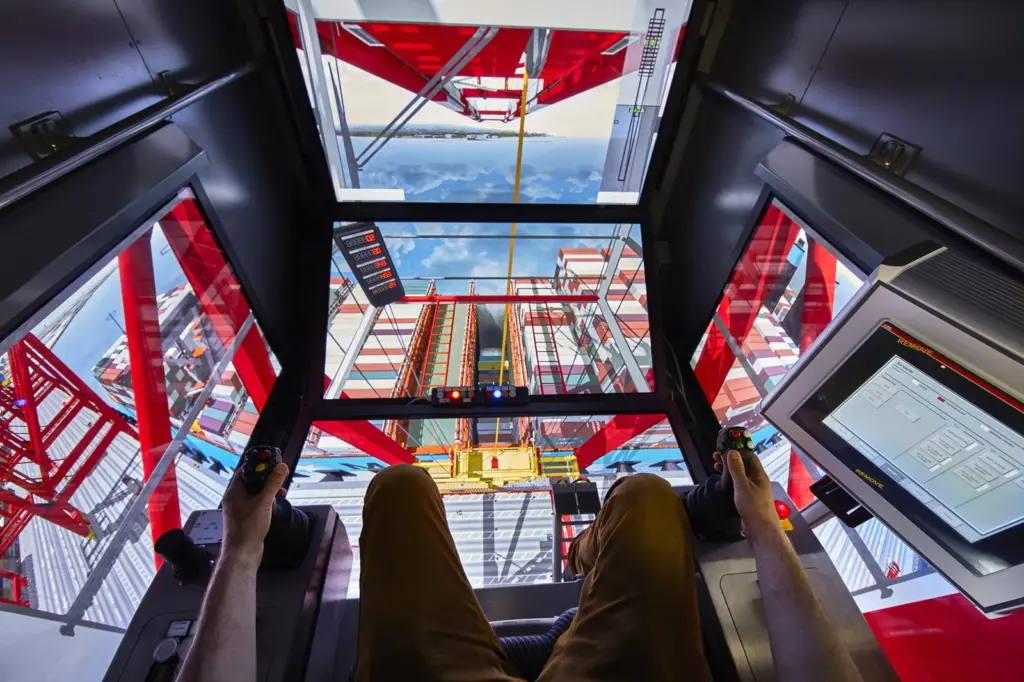 Changes: use of simulators allows for the introduction of different weather and other operational conditions into training sessions. Credit: ABB