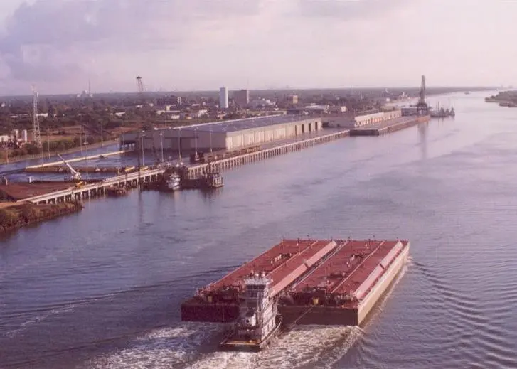 Joint venture LNG export facility at Port Arthur in Texas. Photo: Sewtex