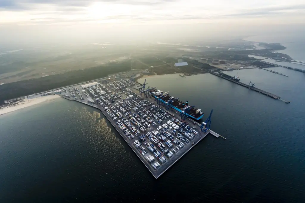 Eagle eye: Gdansk has made no secret of its ambitions to steal container volumes from Hamburg. Credit DCT Gdansk