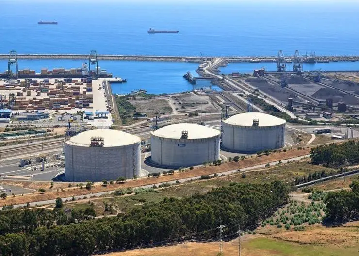 The Port of Sines LNG terminal is strategically placed as a gateway to Europe Photo: REN Atlântico
