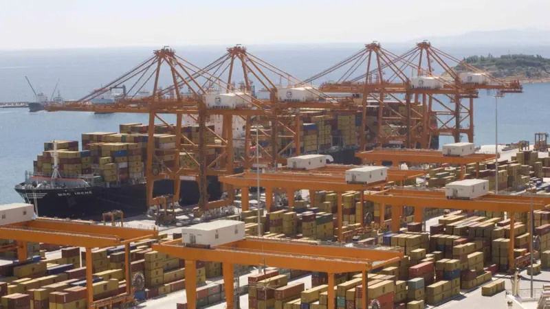 Baggage: Piraeus' privatisation was one with strings attached – which is likely why only one bidder participated in the final bid
