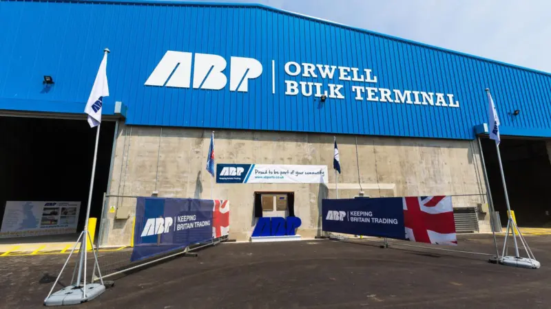 In June last year, the Port of Ipswich opened the £2.2m Orwell Bulk Terminal