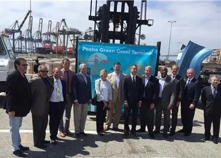 BYD electrifies US port