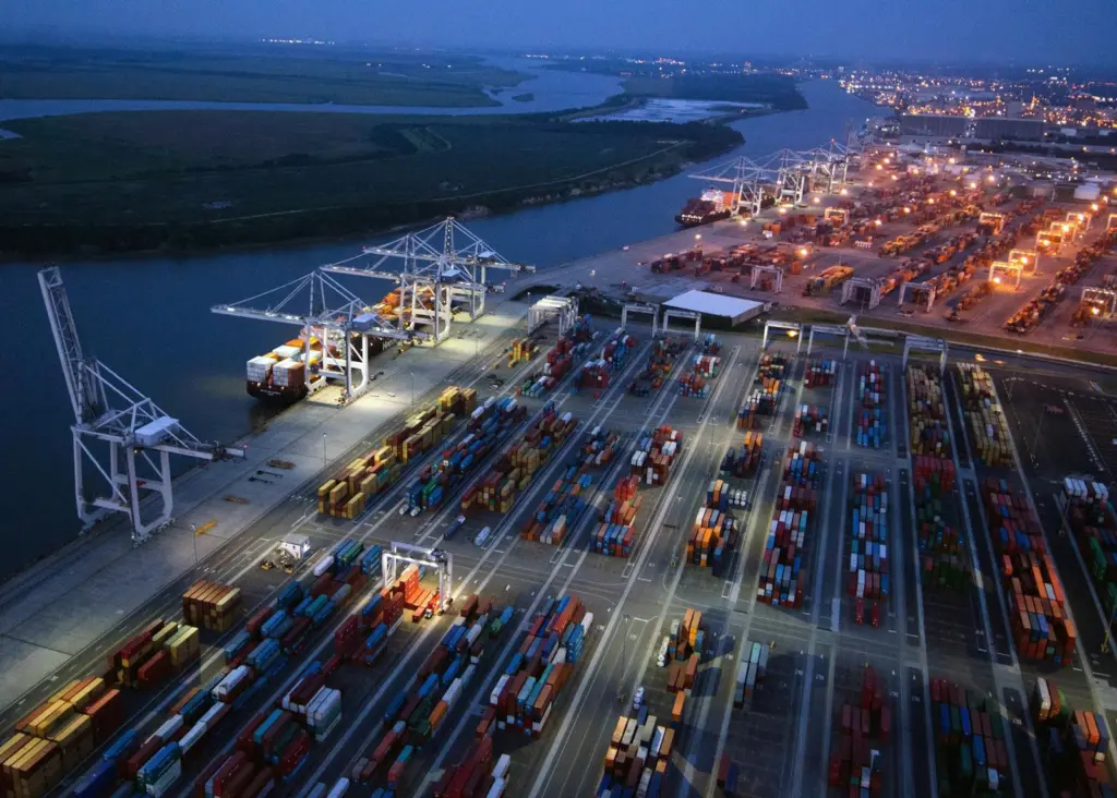 Growing reach: The Port of Savannah handled 8% of the US containerised cargo volume in 2014