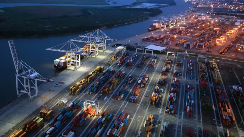 Growing reach: The Port of Savannah handled 8% of the US containerised cargo volume in 2014