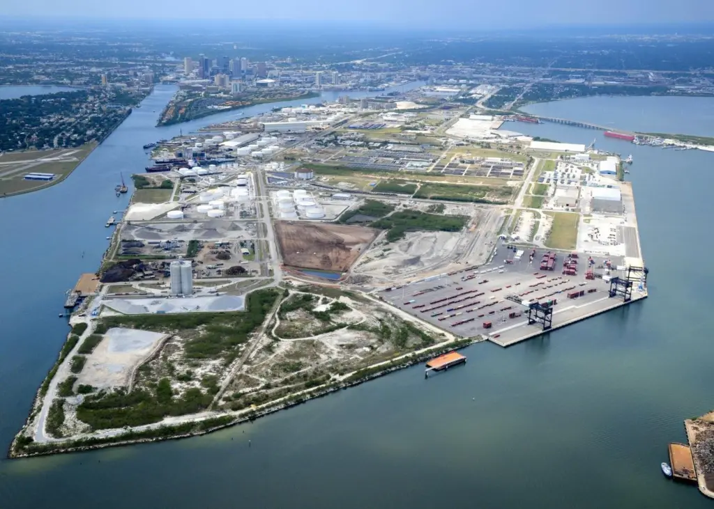 Well placed: Port Tampa Bay is well linked to the expanding markets of Central and South America