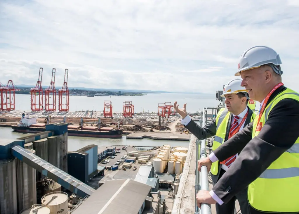 Come together: Liverpool operator Peel Ports enjoys cluster benefits through Mersey Maritime. Credit: UK DoT