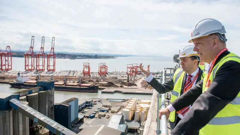 Come together: Liverpool operator Peel Ports enjoys cluster benefits through Mersey Maritime. Credit: UK DoT