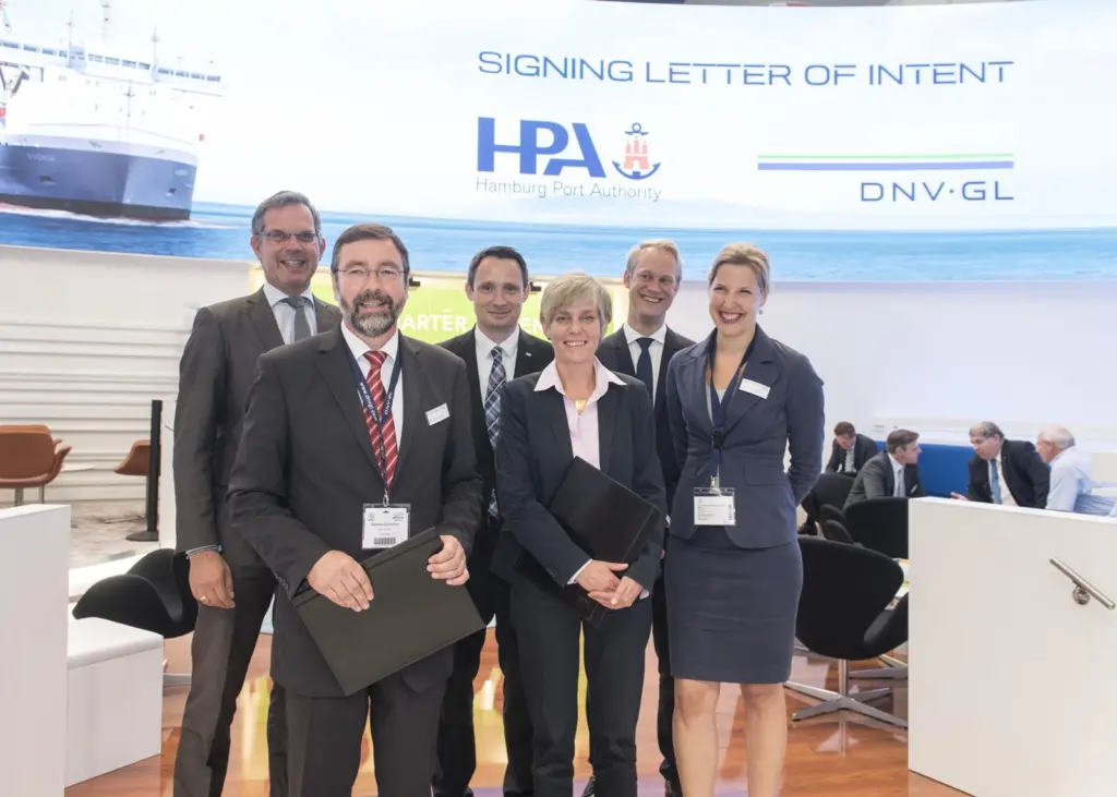 HPA and DNV GL sign letter of intent at SMM in Hamburg