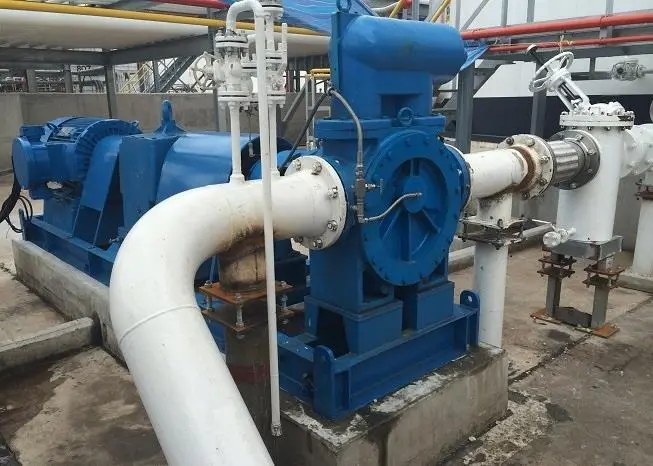 Bulk liquid pump transfers from DESMI