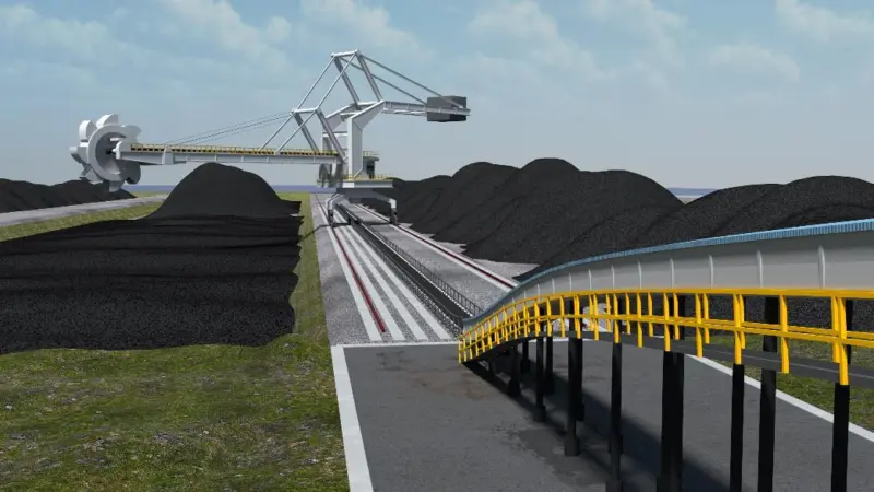 Extra dimension: dry bulk ports generally employ 2D models, although 3D is available. Credit: TBA