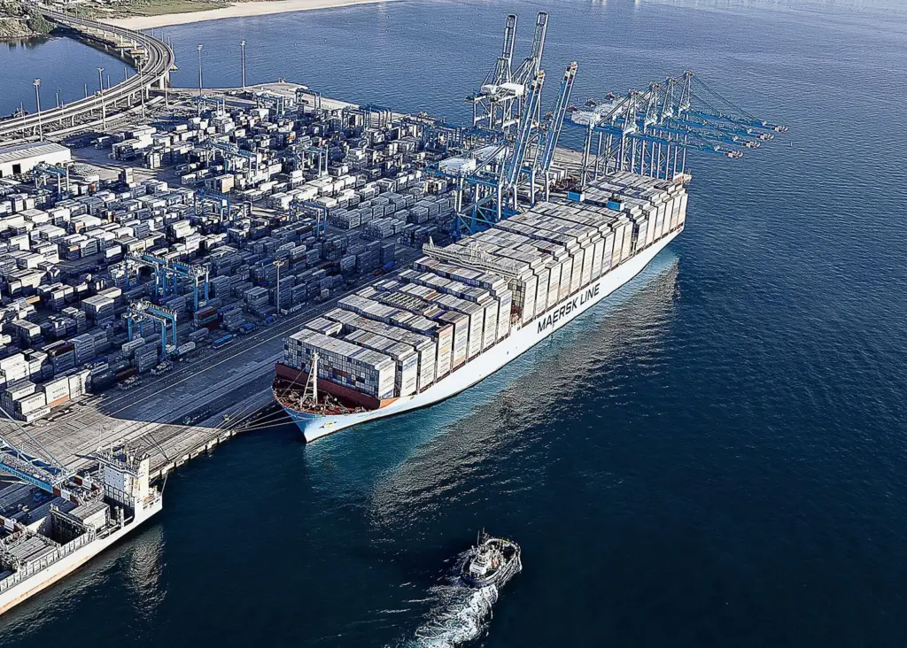 Are ever-larger ships, such as Maersk Line's Triple-E vessel, leading the way to disaster? Credit: Maersk.