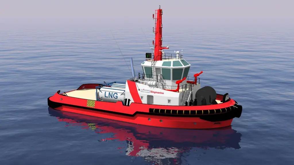 The tugs, which are expected to be delivered in 2018, will run entirely on LNG