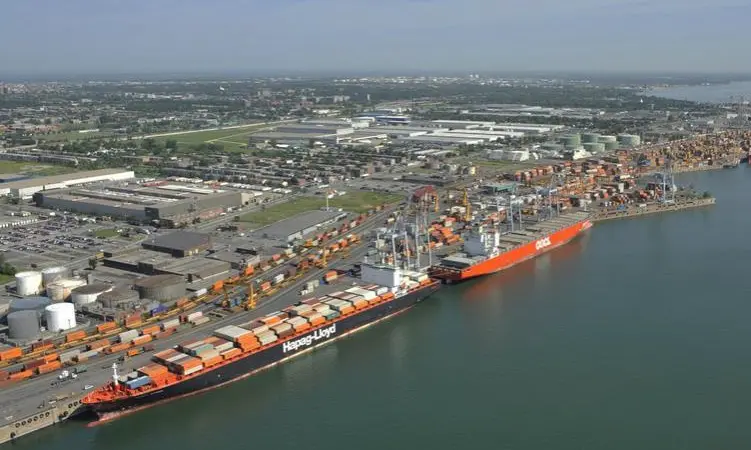 Reducing GHGs: Montreal is focusing on reducing traffic congestion Photo: Port Montreal