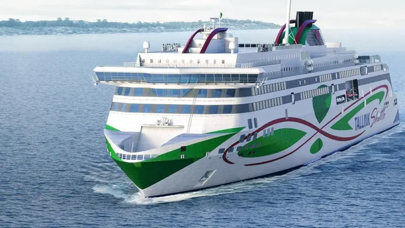 New LNG driven ferry in Finland teams up with Skangas