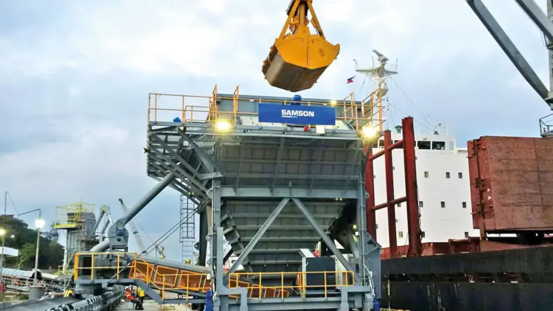 Environmental responsibility: SEA-INVEST has opted for a SAMSON Eco Hopper Photo: SAMSON